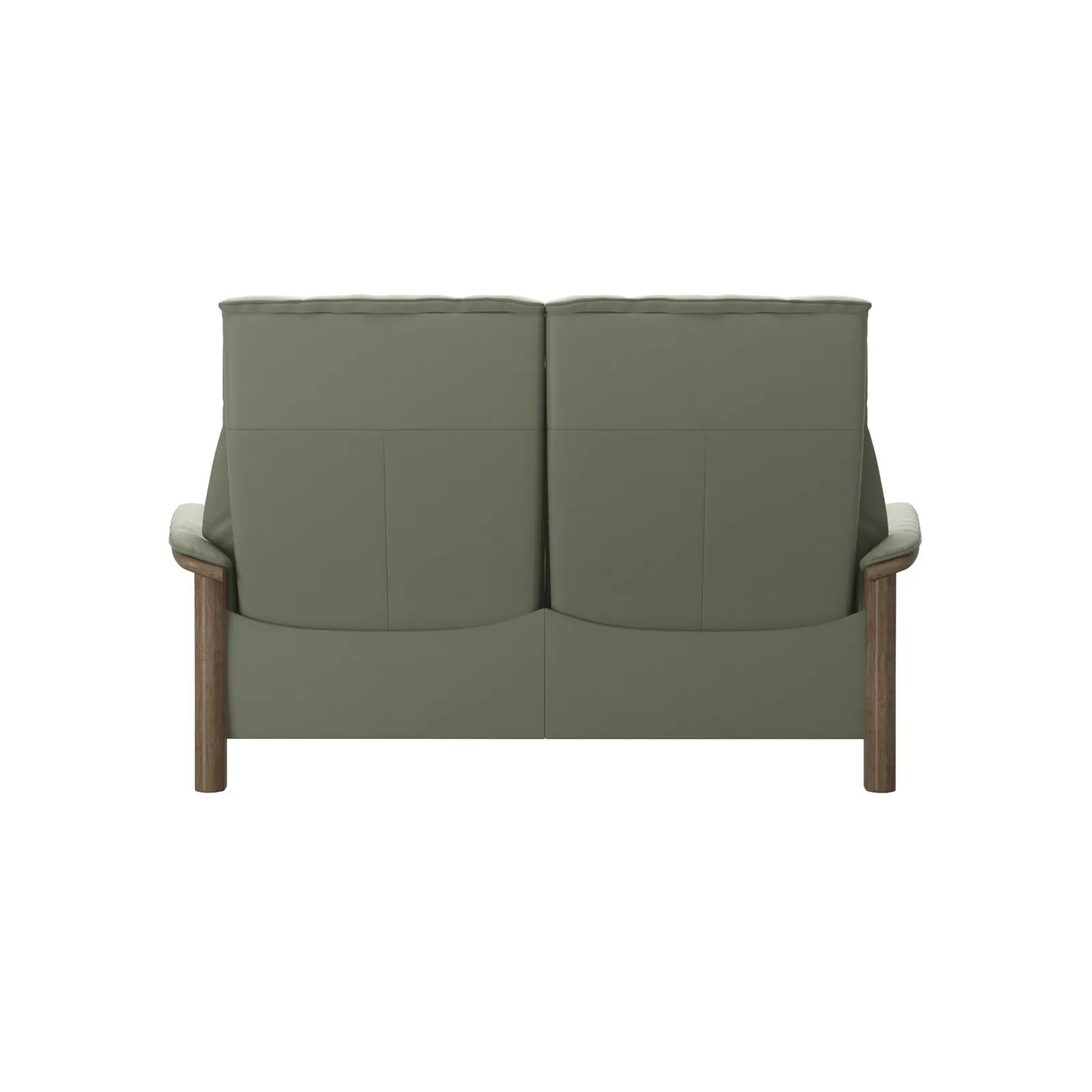 Stressless Buckingham 2 Seater Recliner Sofa, Grey Leather | Barker & Stonehouse 4