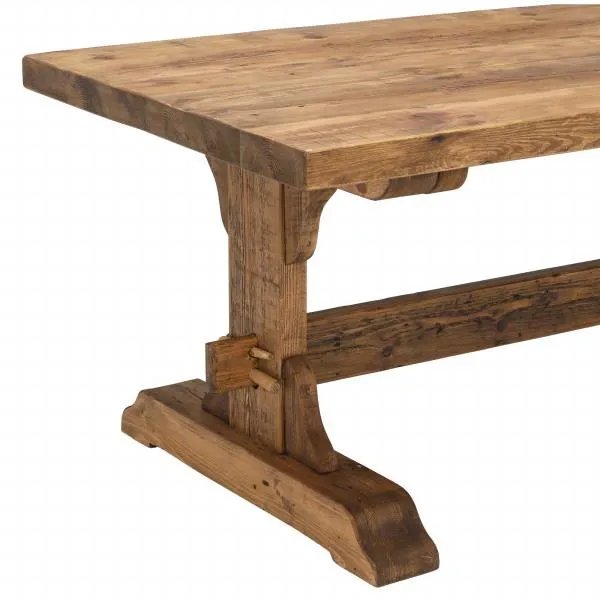 Covington Dining Table & 2 Benches, Timber Wood | Barker & Stonehouse 4