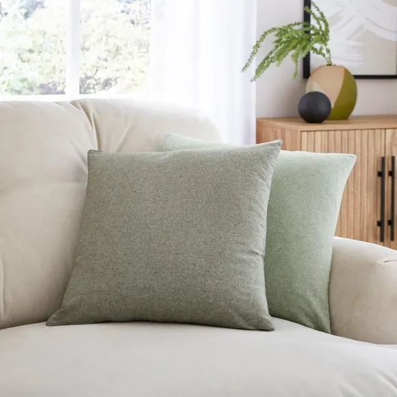 Set of 2 Square Cushion Covers