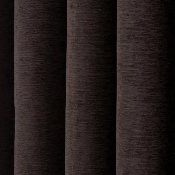 Genoa Chenille Blackout Thermal Eyelet Curtains 3