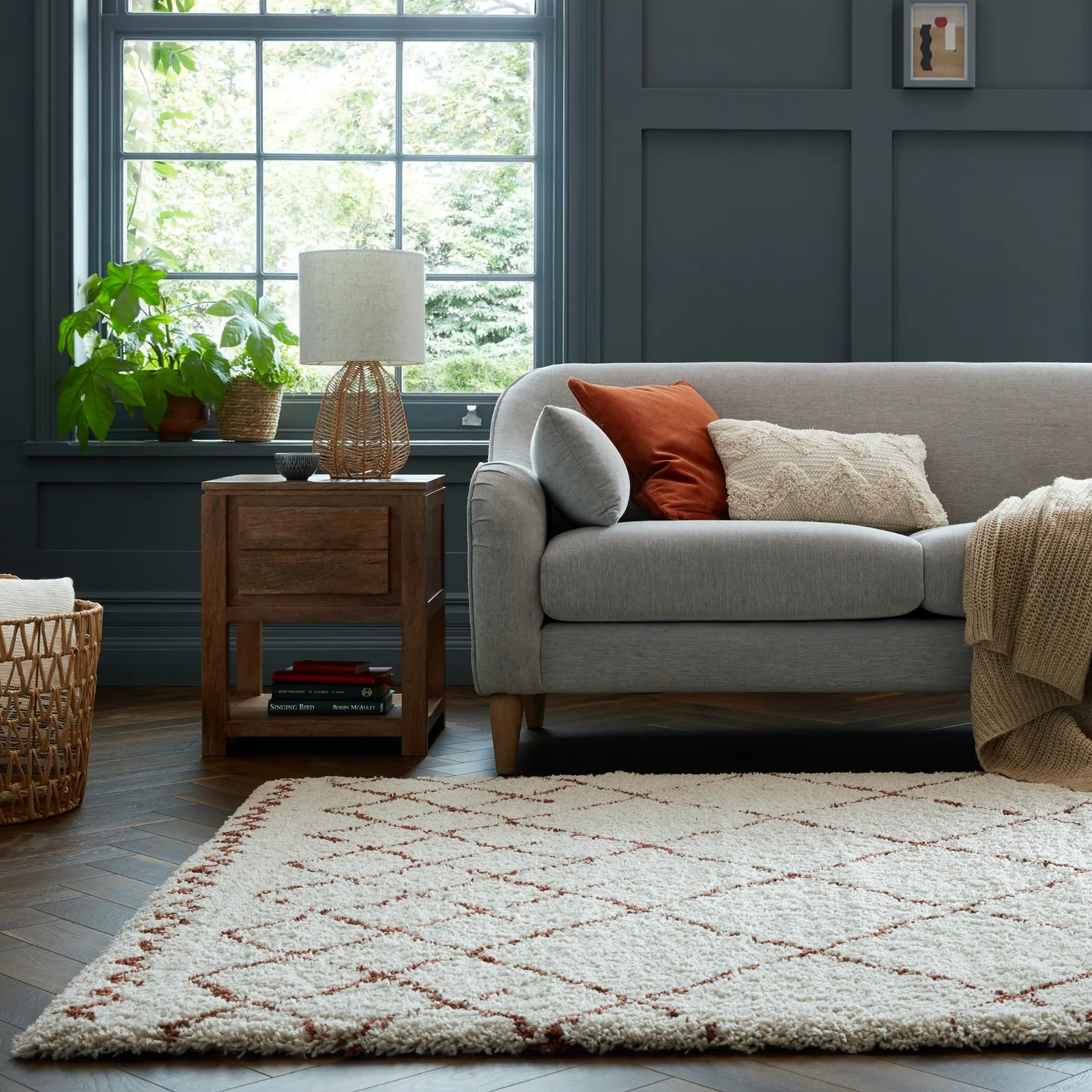 Lamu Berber Rug Cream/Brown