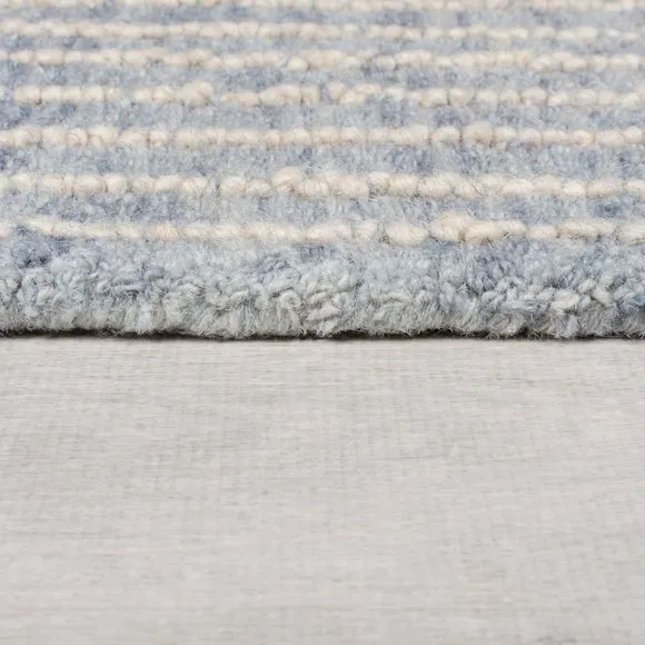 Abstract Check Wool Rug 4
