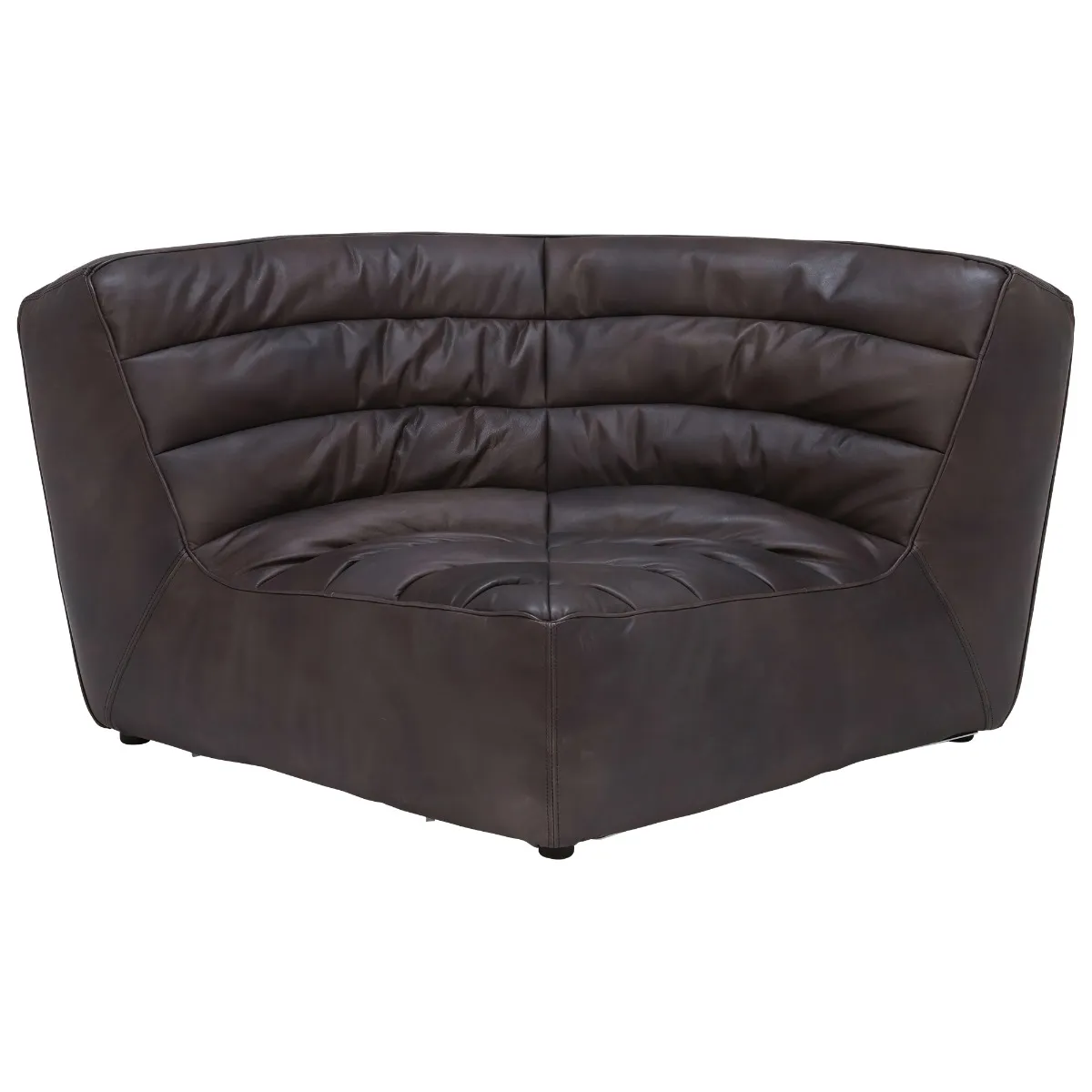 Timothy Oulton Leather Shabby Corner - Barker & Stonehouse