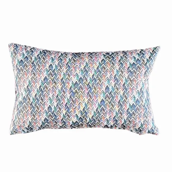 Daro Tapestry Seville Azure Rectangular Cushion 2