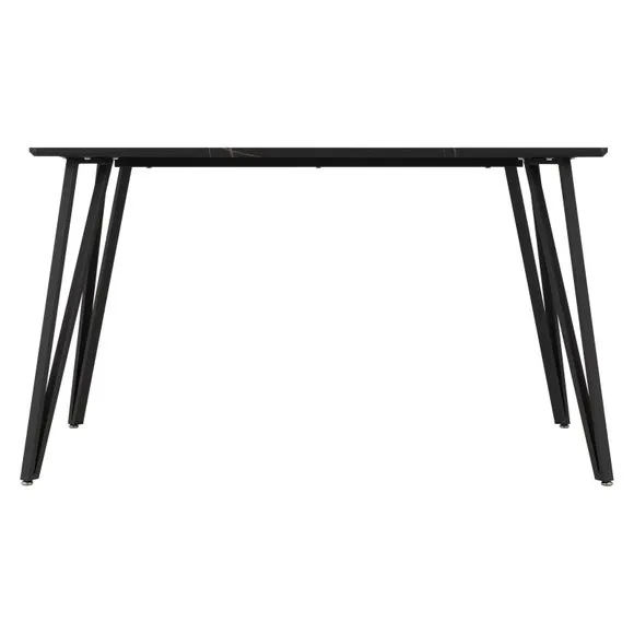 Marlow Marble Effect Dining Table 2