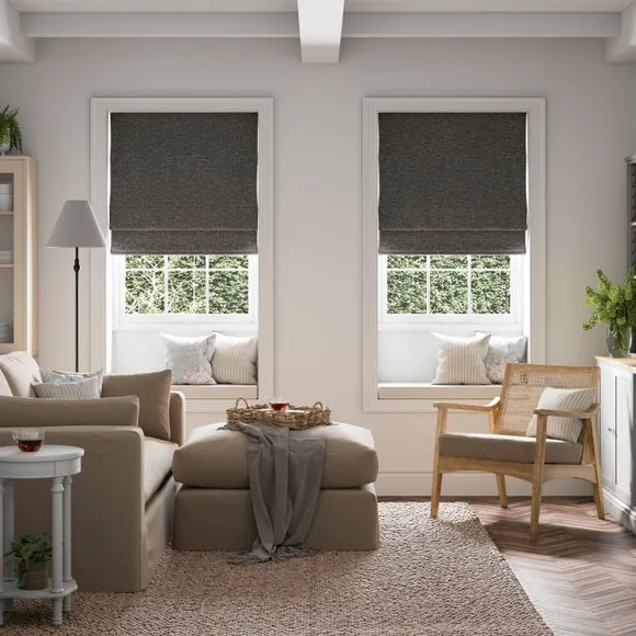 Luna Easy Chain Blackout Roman Blind 1
