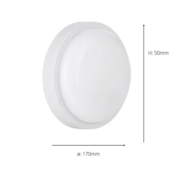 EGLO Essentials Boschetto-E Round Flush Ceiling Light 3