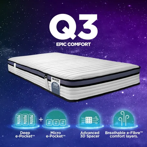 Jay-Be Quest Q3 Epic Comfort Hybrid Mattress 4