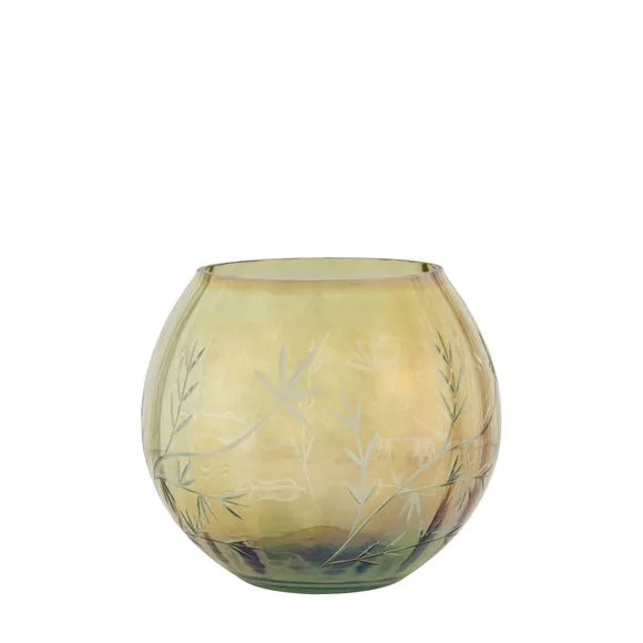 Bloom Engraved Shimmer Tealight Holder 5