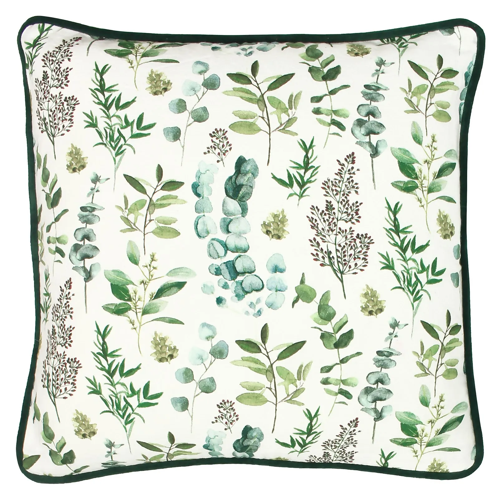 Country Living Winter Floral Cushion - 45x45cm