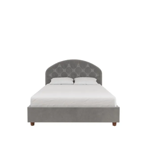 Aspen Upholstered Bed Frame, Velvet 4