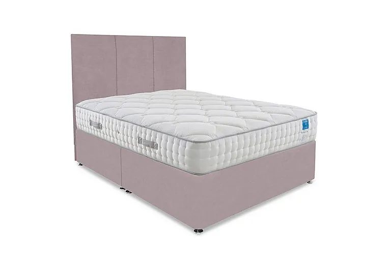 Memory Luxe Divan Set - Small Double - Plush Lilac