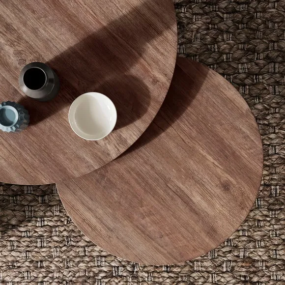 Fulton Coffee Nest of Tables, Pine Effect 3