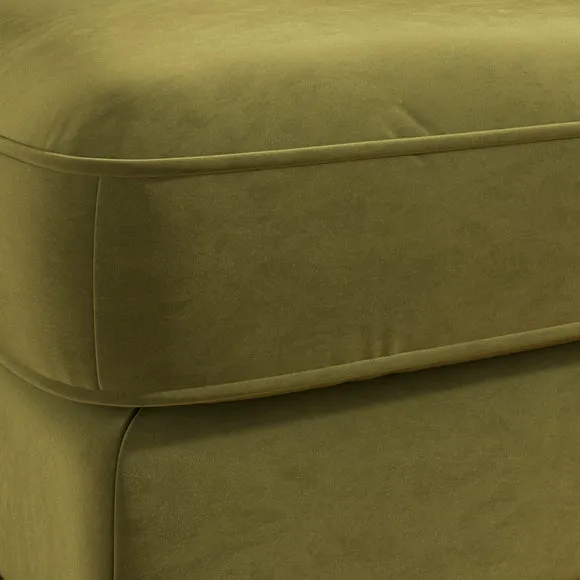 Beatrice II Velvet Footstool 3