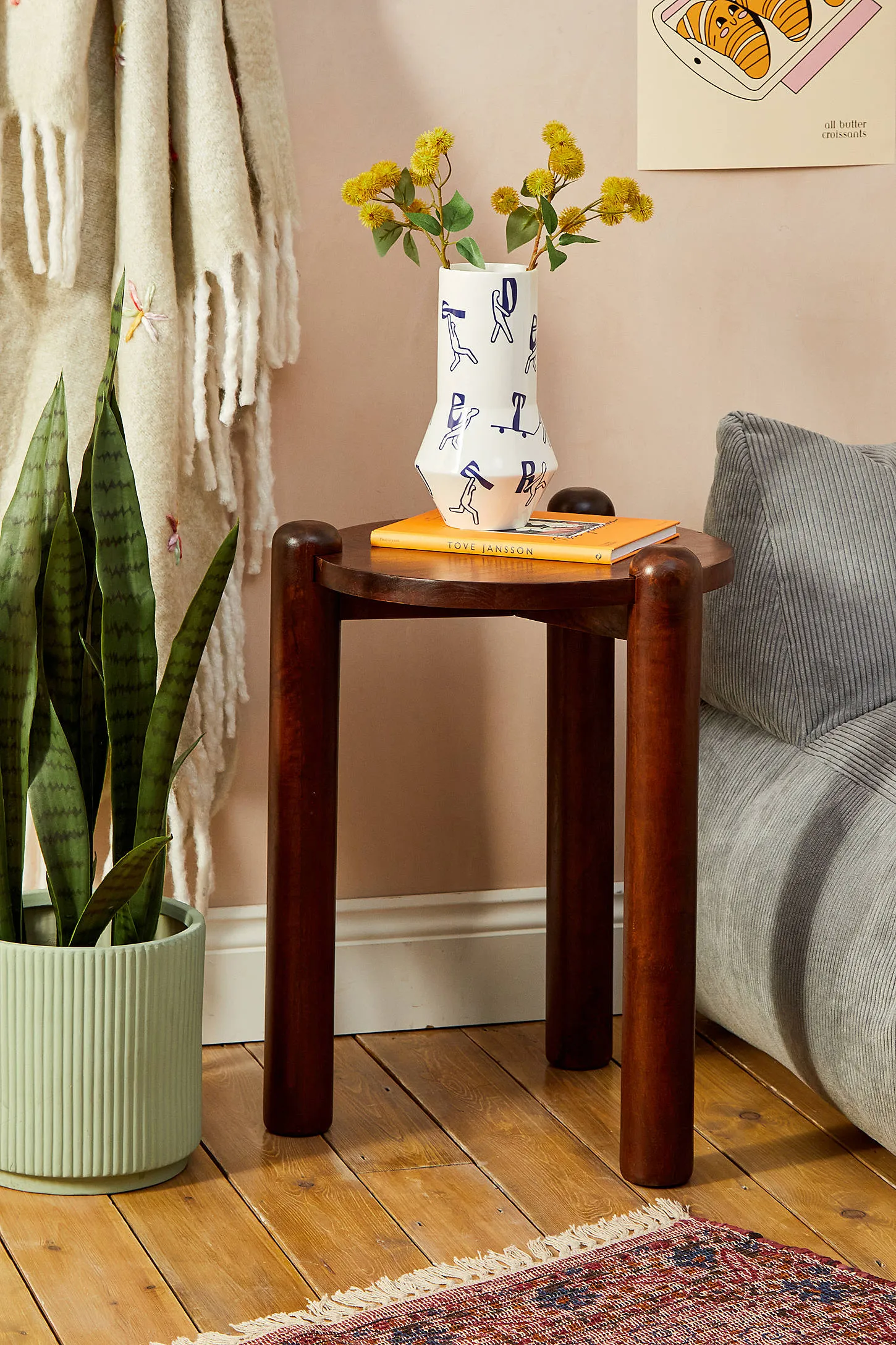 Warren Side Table - Brown