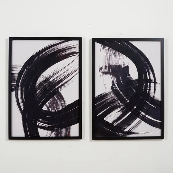 Set of 2 Abstract Wall Prints 2