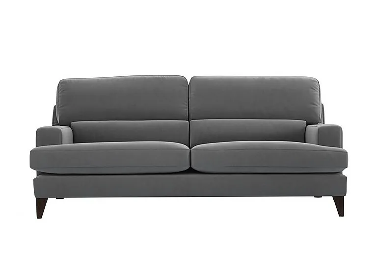 Romilly 4 Seater Fabric Foam Fill Sofa - Koala Cub