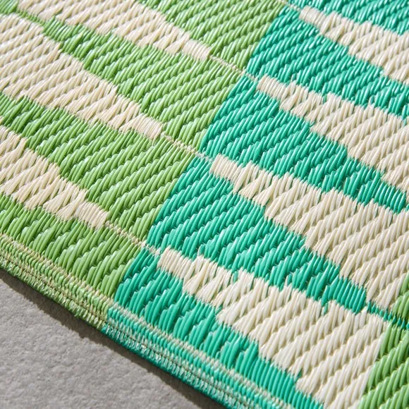 Modern Zig Zag Indoor Outdoor Mat 2