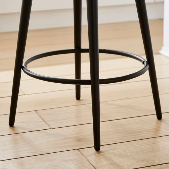 Astrid Bar Stool, Faux Leather 4