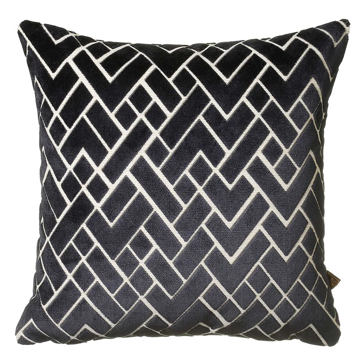 Fracture Cushion, Navy