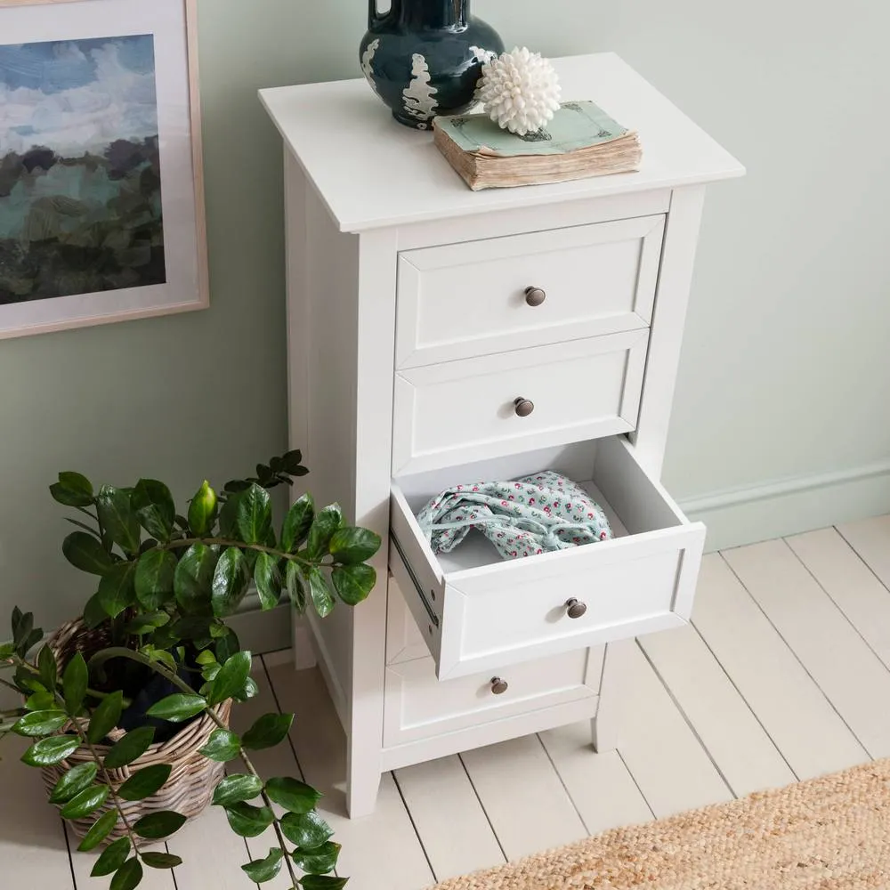 Nöa and Nani Karlstad Chest of Drawers 5 Drawer Tall in White 5