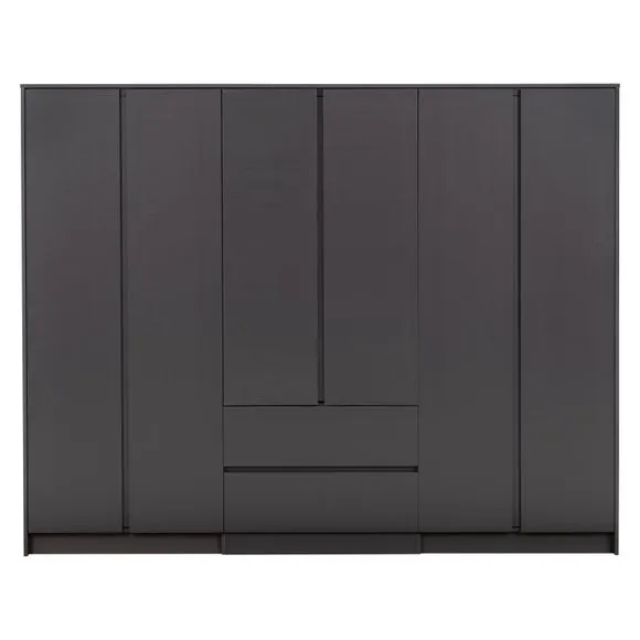 Walker 6 Door 2 Drawer Wardrobe 2