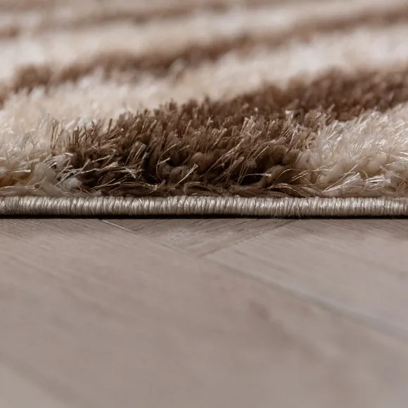 Indulgence Zebra Luxe Shaggy rug 4