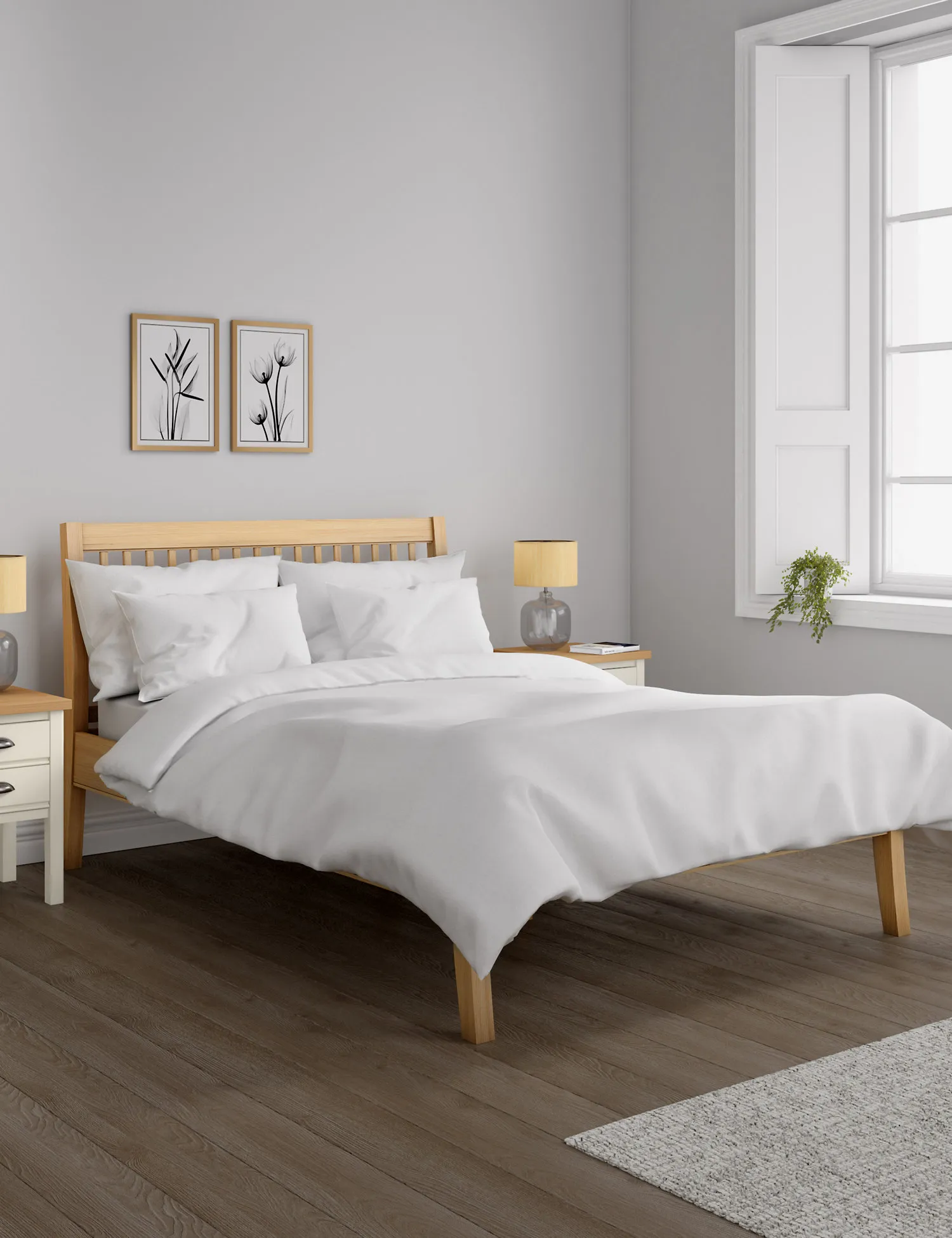 M&S Padstow Natural Bed