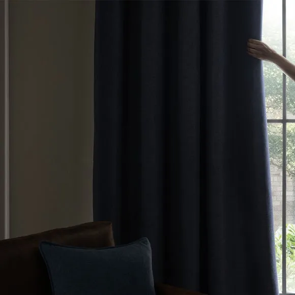 Luna Brushed Eyelet Curtains (Blackout Available) 5