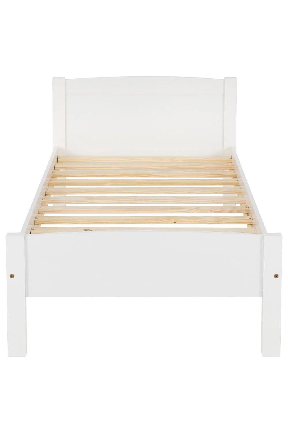 Seconique Amber 3' Single Bed in White 4
