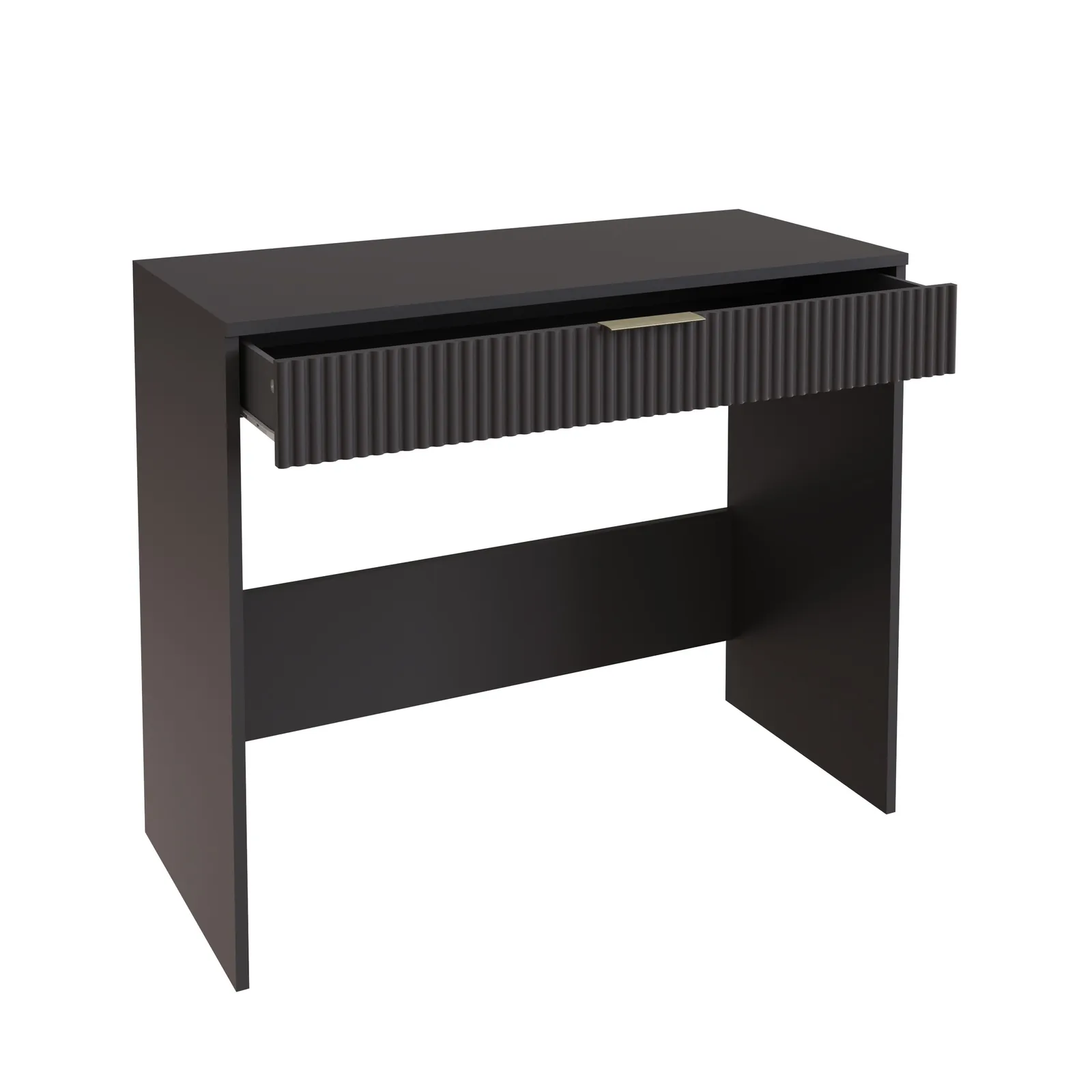 GFW Rankin Dressing Table Desk in Black 3