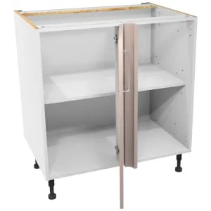 Wickes Ohio Dusky PinkCorner Base Unit - 800mm 2