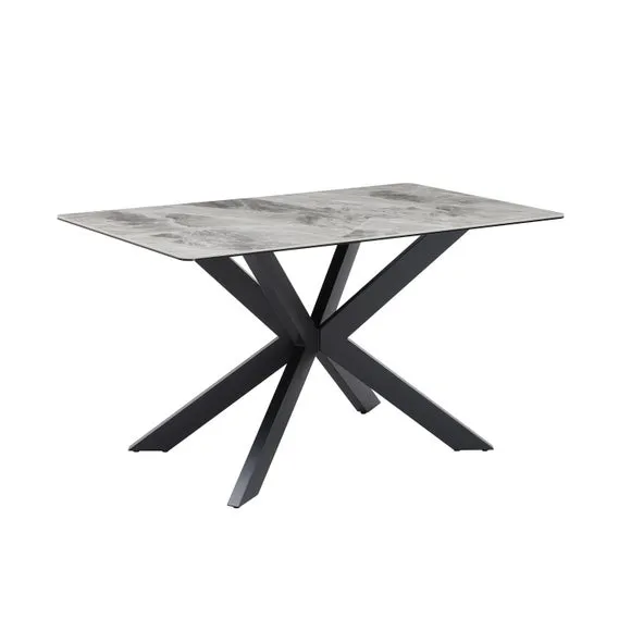 Indus Valley Athena 6 Seater Dining Table Corner Bench Set 3