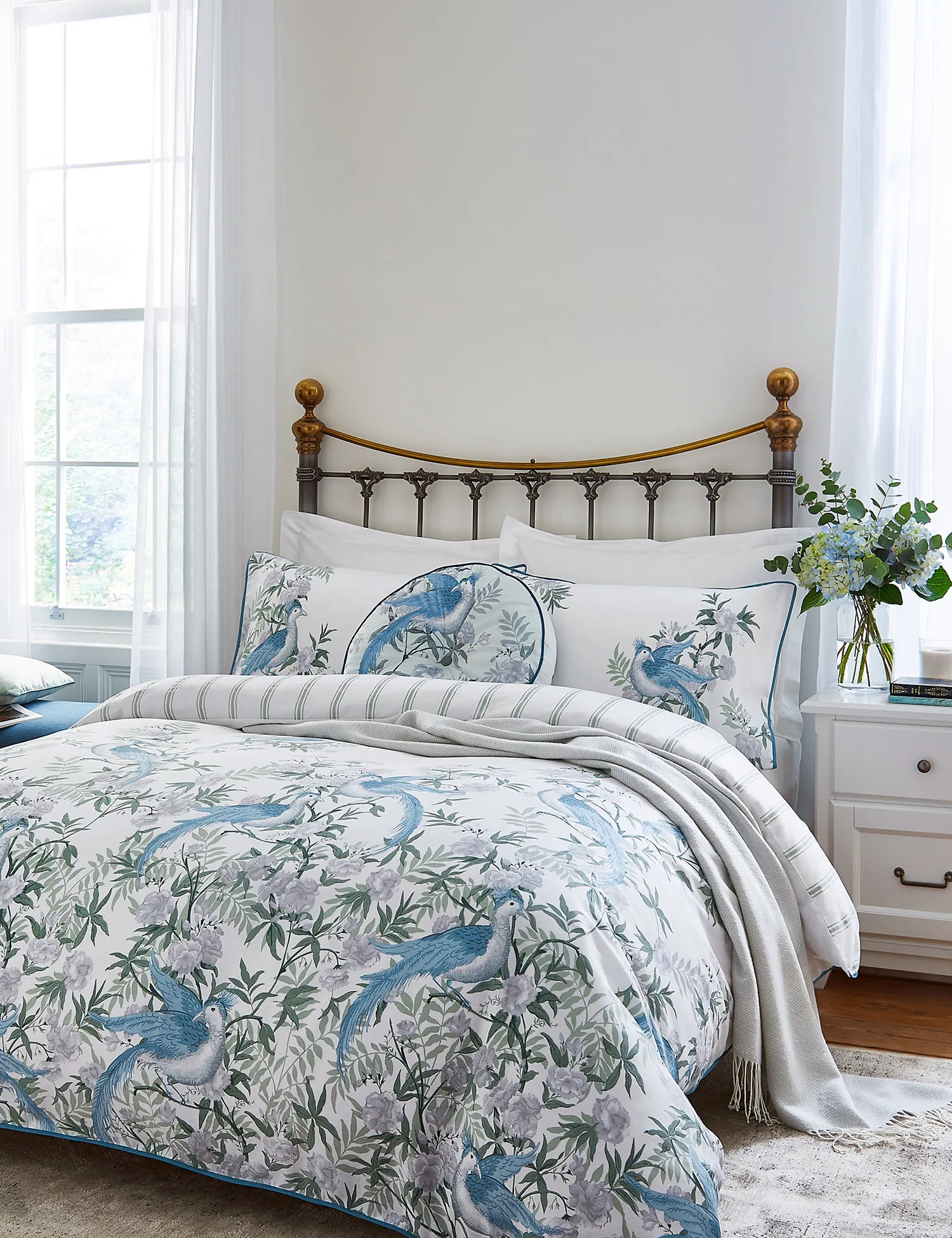 M&S Laura Ashley Pure Cotton Osterley Bedding Set