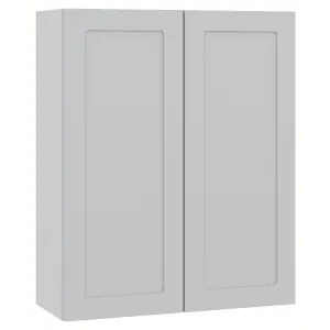 Wickes Winsford Dove Grey Slimline Depth Wall Unit - 600mm