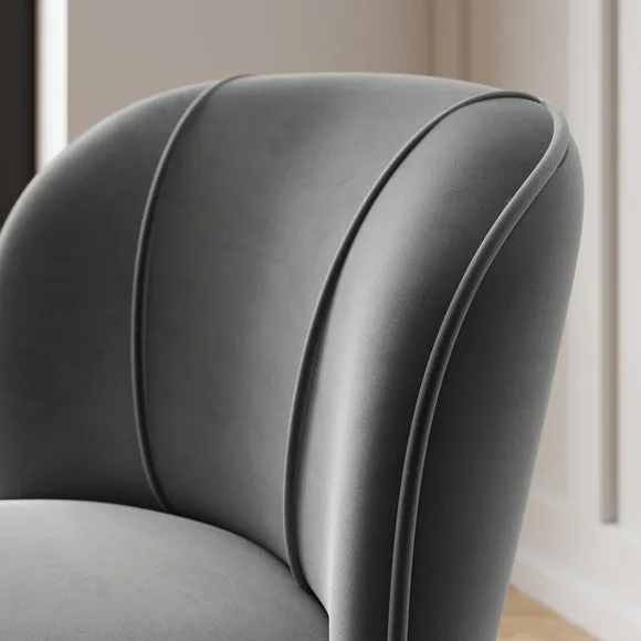 Elsie Velvet Cocktail Chair 3
