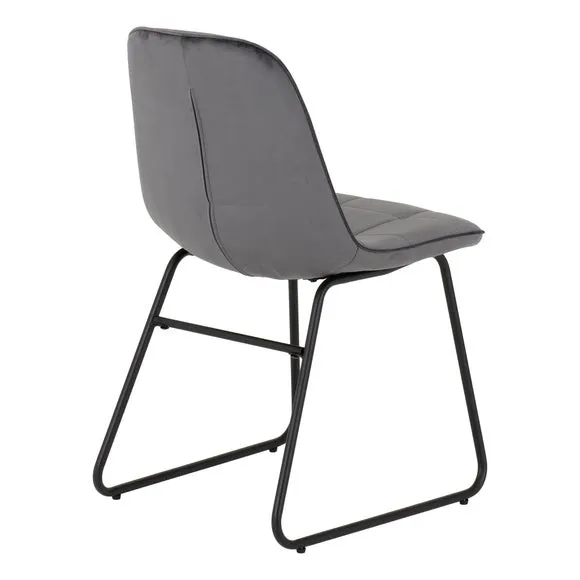 Lukas Set of 2 Dining Chairs, Velvet 5