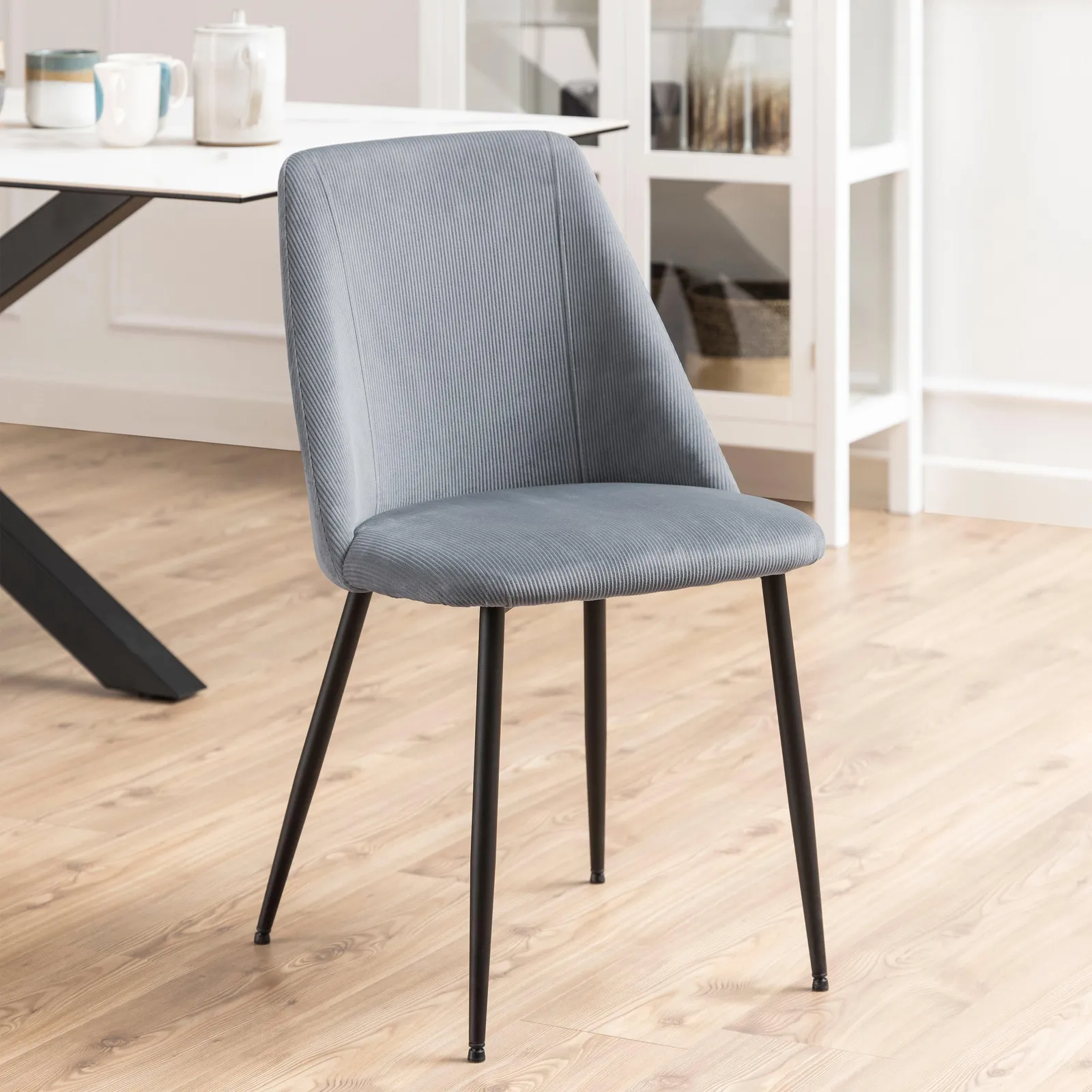 Furniture To Go Ines Dining Chair in Grey Set of 4 5