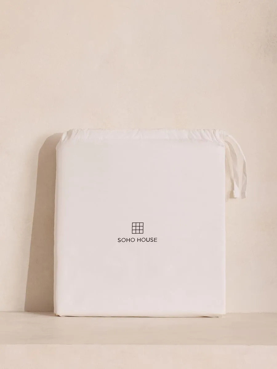 House Fitted Sheet White, King
