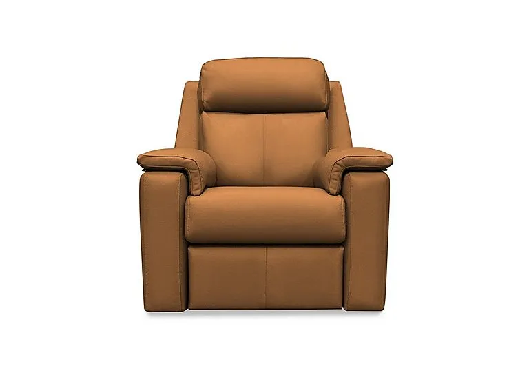 Thornbury Leather Power Recliner Chair with Power Headrest and Power Lumbar - Cambridge Tan