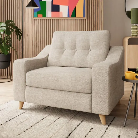 Baxter II Basket Weave Snuggle Chair