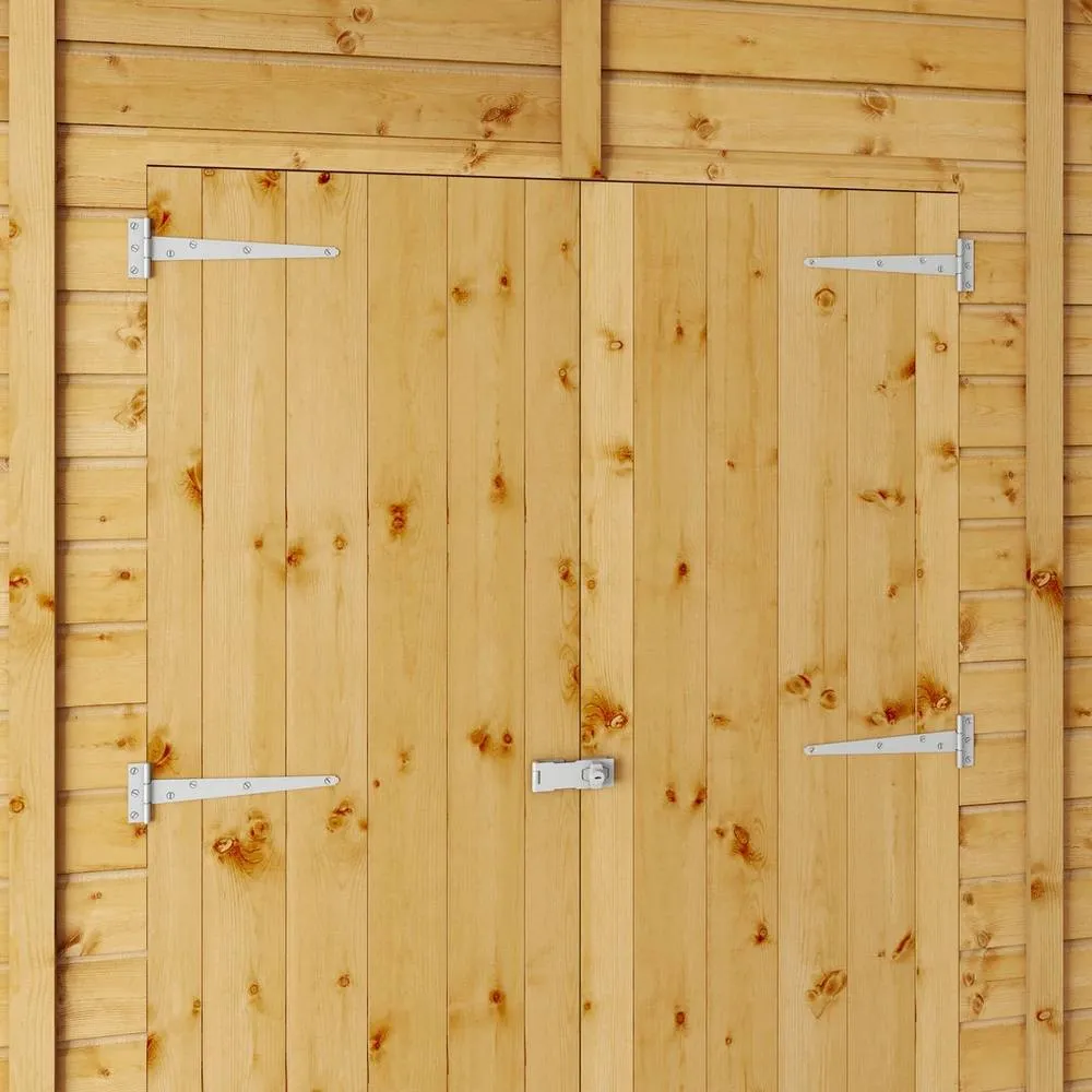 Mercia 15 x 10 Ft Premium Shiplap Apex Workshop - L457.2 x W322.7 x H252.4 cm in Brown 5