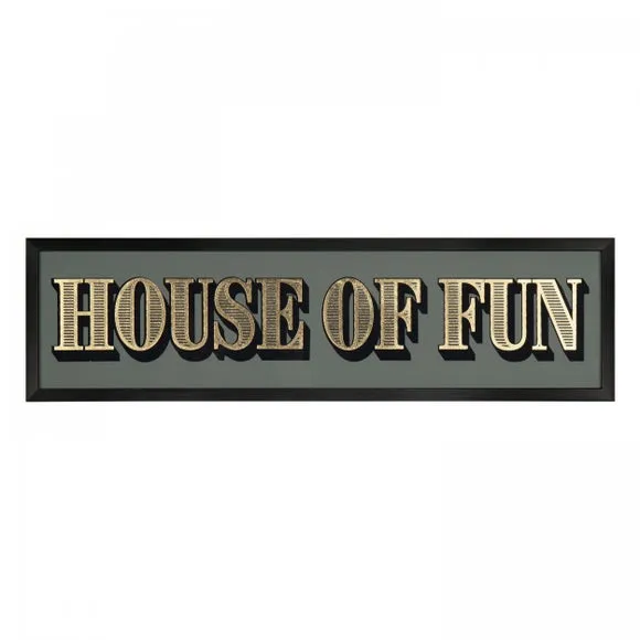 House of Fun Framed Print