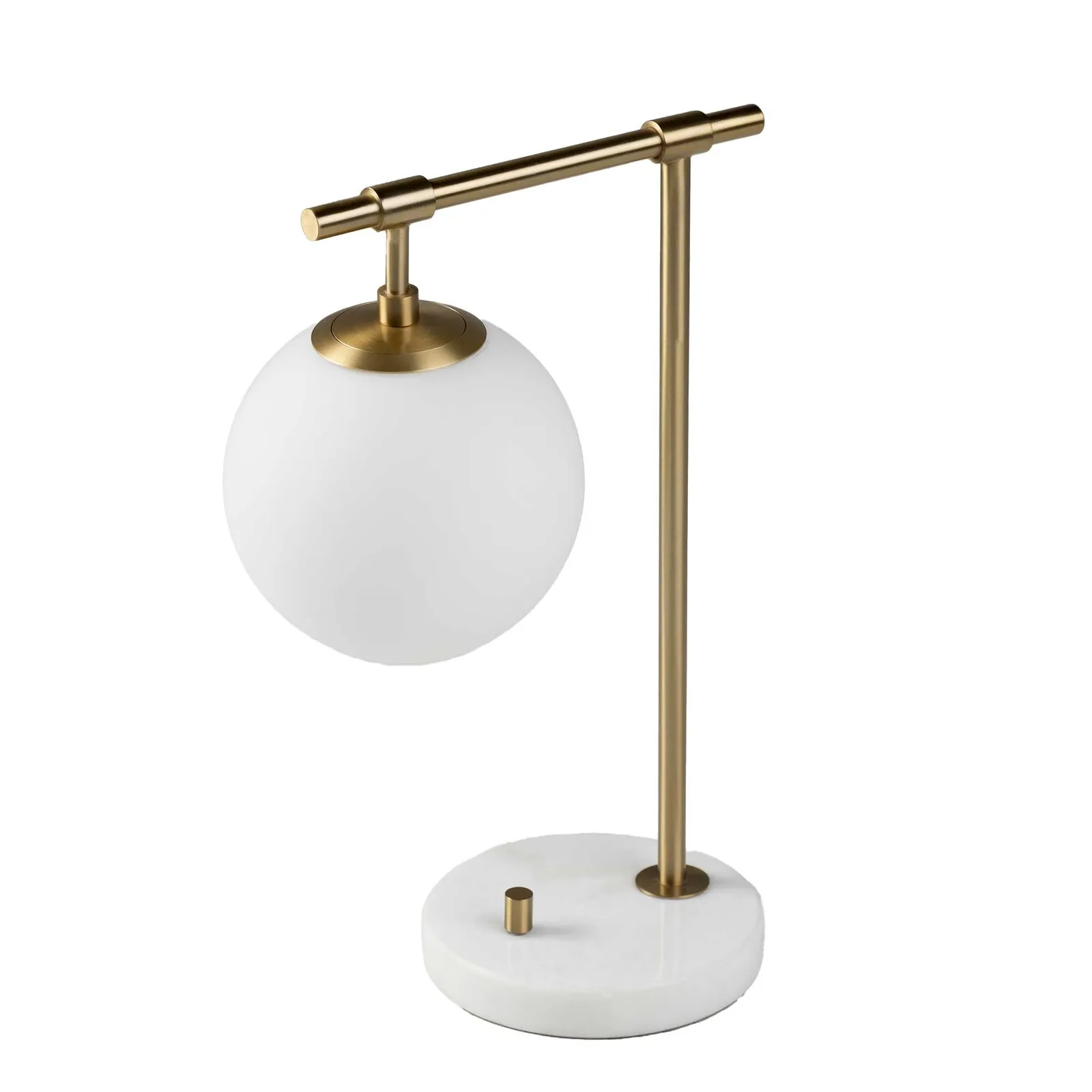 Gold Marble Orb Table Lamp Metal | Barker & Stonehouse