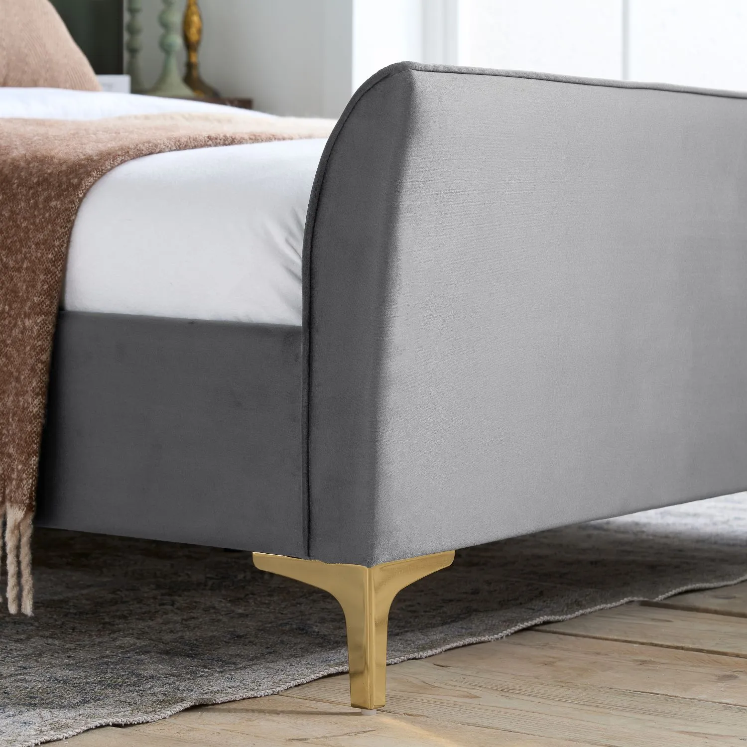 Birlea Clover Bed in Grey 6