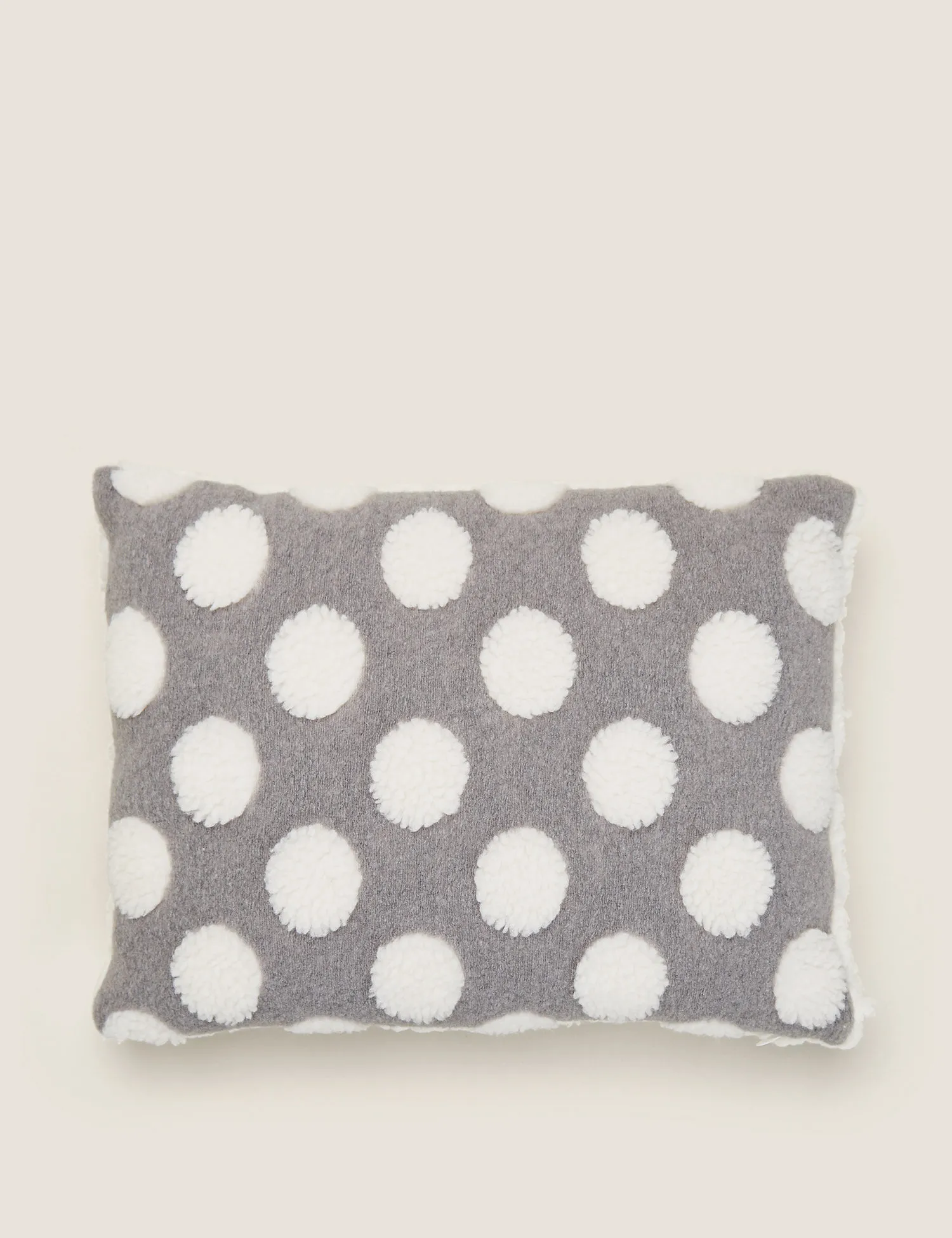 M&S Polka Dot Small Bolster Cushion