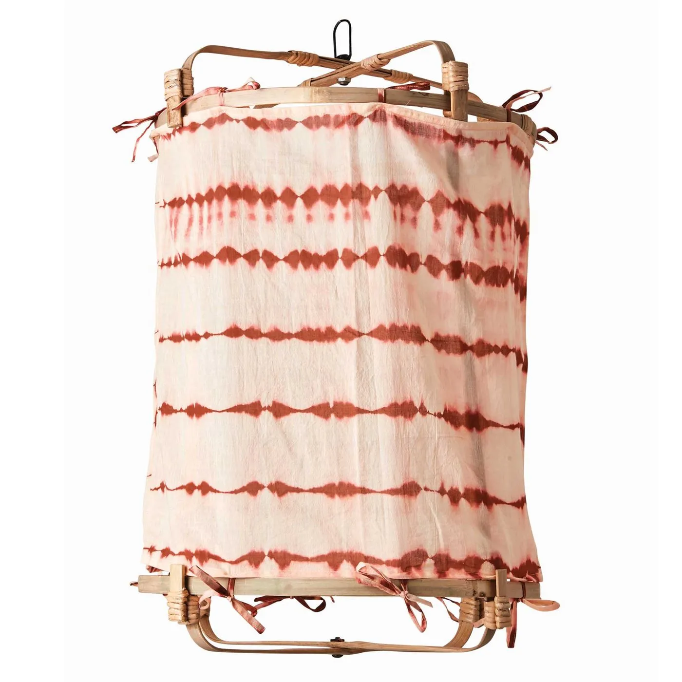 Hanging Tie Dye Decorative Shade, Rust