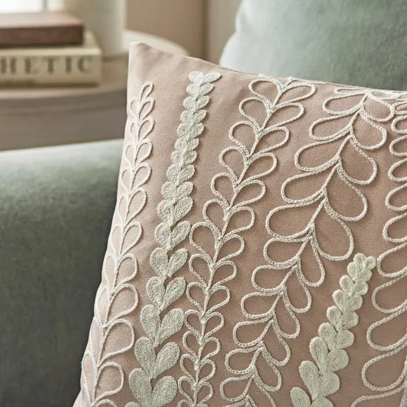 Trailing Floral Rectangle Cushion 2