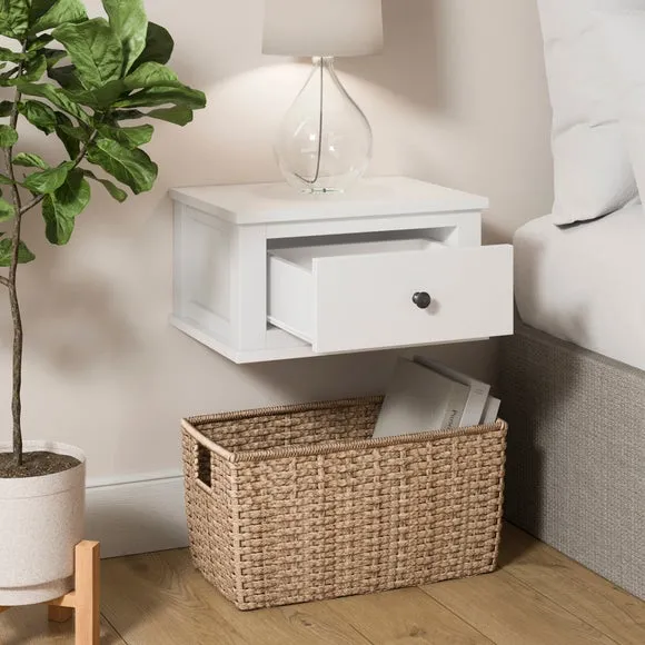 Lynton 1 Drawer Floating Bedside Table 2
