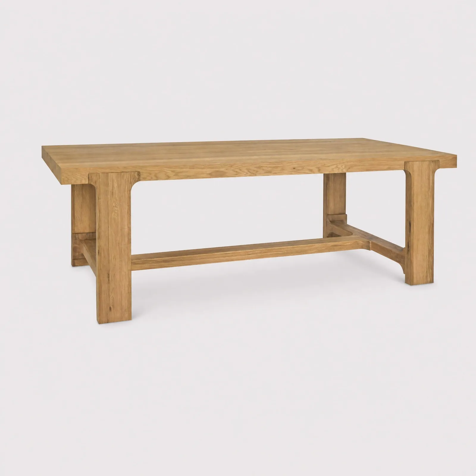 Wade 230Cm Dining Table, Neutral Wood | Barker & Stonehouse